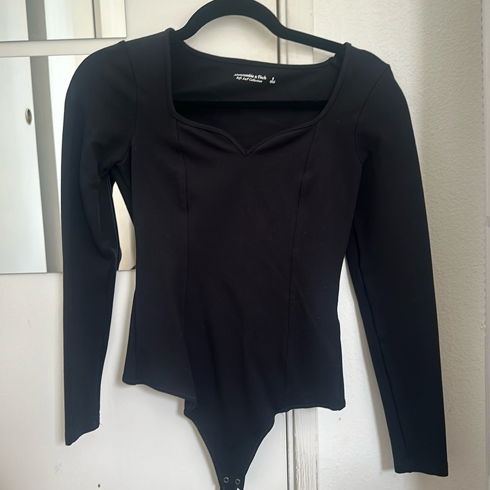 Abercrombie and Fitch black bodysuit